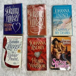 Johanna Lindsey Romance Novel Collection